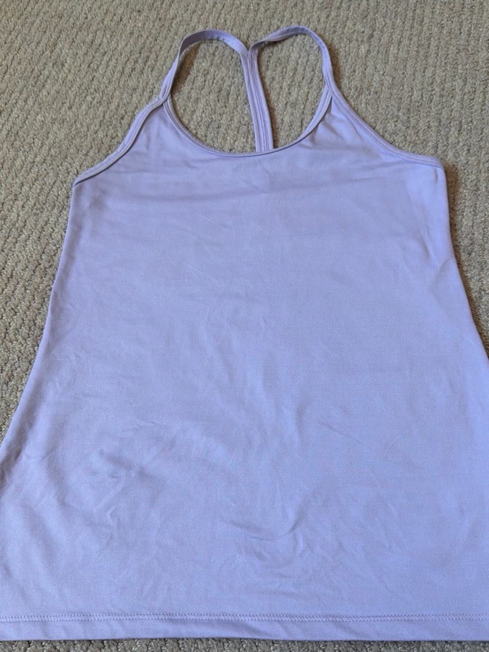 Nike Lavender Racerback Tank Top